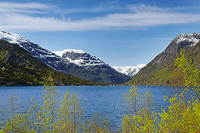 Norwegen, Vestland, Vestland,Sognefjord, Am Veitastrandsvatnet