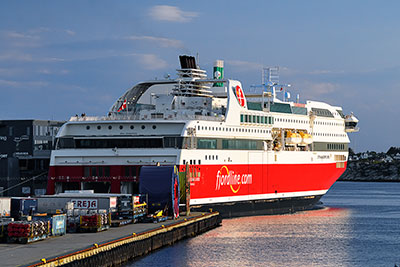 Norwegen, Rogaland, Rogaland,Nord-Jaeren, Die Autofähre Stavangerfjord von Fjordline