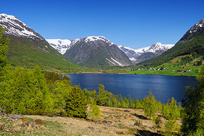 Norwegen, Vestland, Vestland,Sognefjord, Landschaft entlang der Strasse Rv5 am Dalavatnet