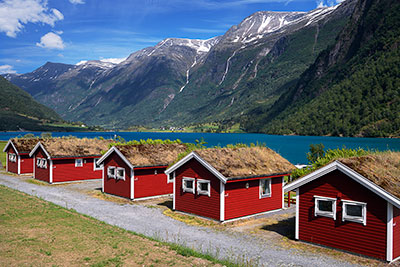 Region Vestlandet in Norwegen