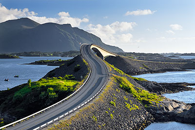 Fotogalerie Norwegen, More og Romsdal, More og Romsdal,Nordmore, Die Atlantikstraße bei Vevang