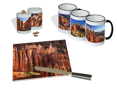 Fotogeschenke, Souvenirs, Bryce Canyon Nationalpark in Utah Fotogeschenke, Souvenirs, Bryce Canyon Nationalpark in Utah